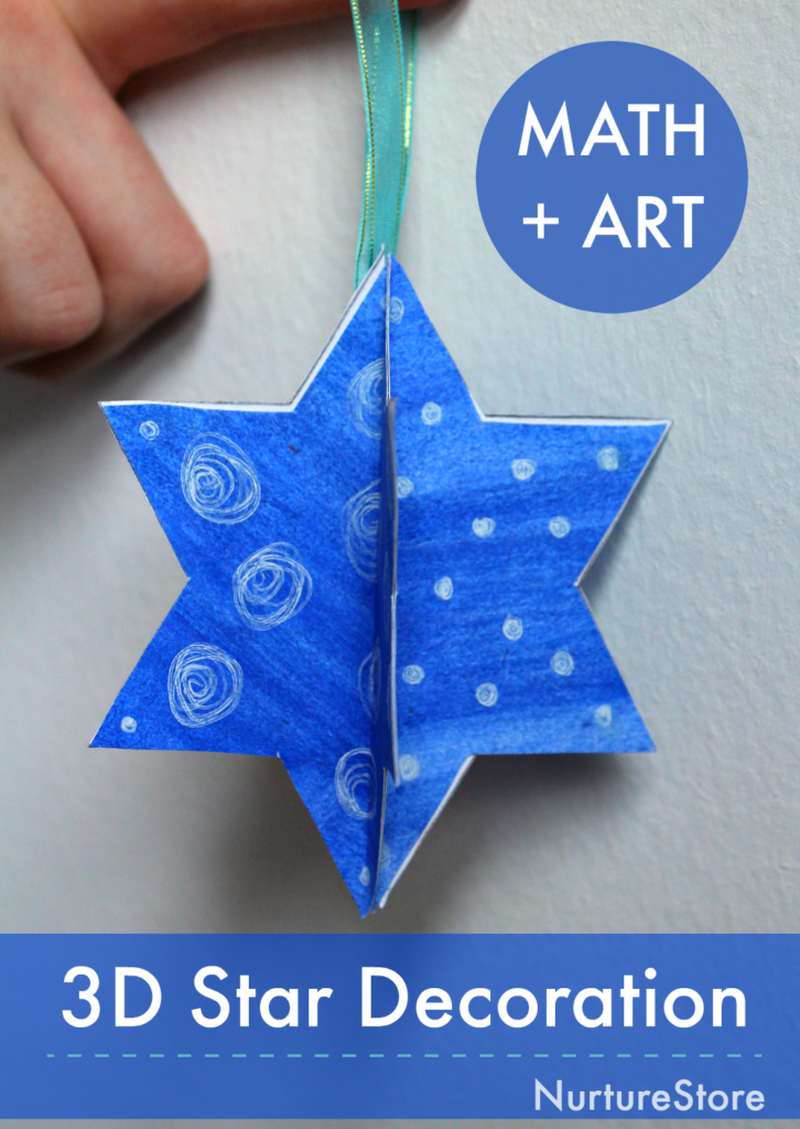Easy 3D Star Of David Craft For Hanukkah Nurturestore Intended For Star Of David Template Free Printable Easy 3D Star Of David Craft For Hanukkah Nurturestore Intended For Star Of David Template Free Printable