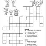 Easy Family Crossword Puzzle   Tree Valley Academy Pertaining To Free Printable Easy Crossword Puzzles