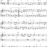 Easy Free Piano Sheet Music Solo Arrangementpeter Edvinsson Of For Free Printable Piano Sheet Music For The Star Spangled Banner