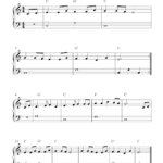 Easy Sheet Music For Beginners: Free Easy Piano Sheet Music For Inside Piano Sheet Music For Beginners Popular Songs Free Printable
