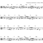 Easy Sheet Music For Beginners: Free Viola Sheet Music, Greensleeves With Viola Sheet Music Free Printable