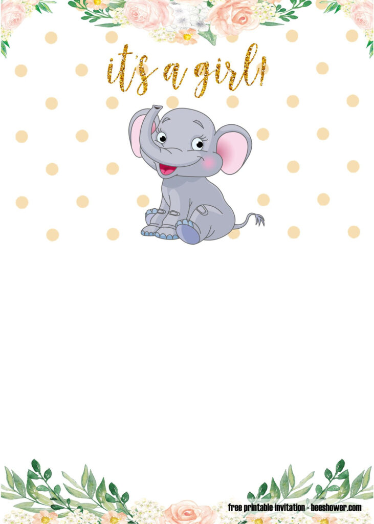 Editable Baby Shower Invitation Pink Elephants Baby New Releases In Free Printable Elephant Baby Shower Editable Baby Shower Invitation Pink Elephants Baby New Releases In Free Printable Elephant Baby Shower