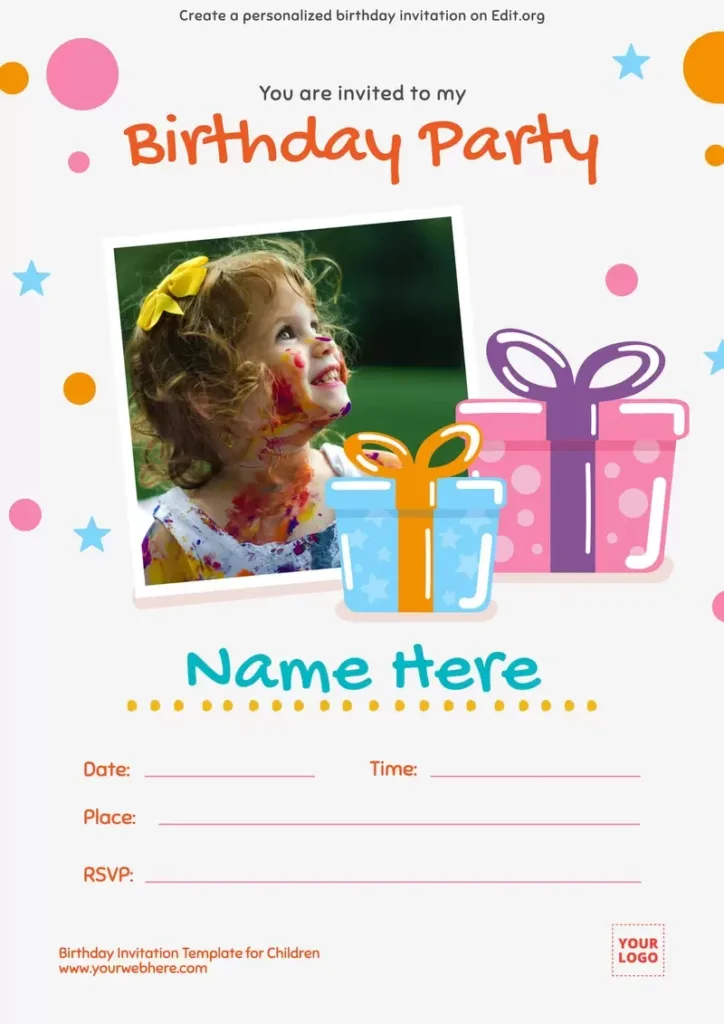 Editable Birthday Invitation Templates For Free Printable Birthday Party Invitations With Photo Editable Birthday Invitation Templates For Free Printable Birthday Party Invitations With Photo