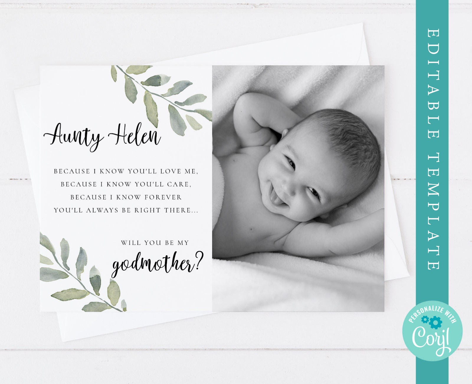 Editable Godmother Card, Will You Be My Godmother Printable intended for Will You Be My Godmother Printable Card Free