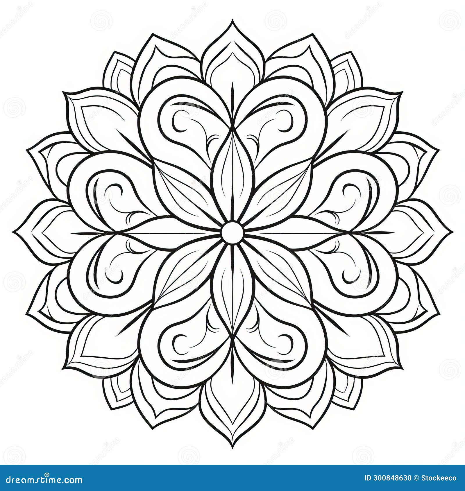 Elegant Mandala Coloring Pages Free Printable Zen Coloring Page in Free Printable Zen Coloring Pages