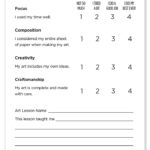 Elementary Art Rubric: Free Download · Art Projects For Kids Inside Free Printable Art Rubrics