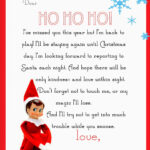 Elf On The Shelf Letter {Free Printable} Throughout Elf On A Shelf Goodbye Letter Free Printable