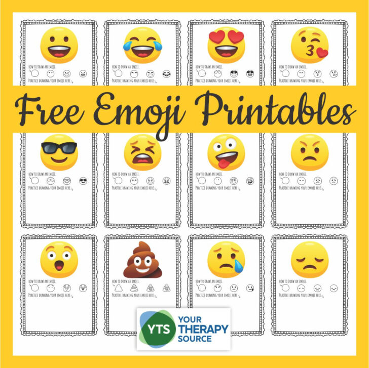 Free Printable Emoji Faces