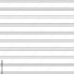 Empty Music Stave Blank Note. Notebook For Musical Notes. Vector Regarding Free Printable Staff Paper Blank Sheet Music Net