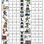 English For Kids Stepstep: Irregular Verb Charts   Printable Regarding Irregular Verbs Flashcards Printable Free