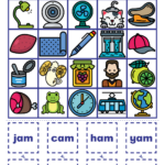 English For Kids Stepstep: Word Families Worksheets: Am Words Pertaining To Free Printable Word Family Worksheets For Kindergarten
