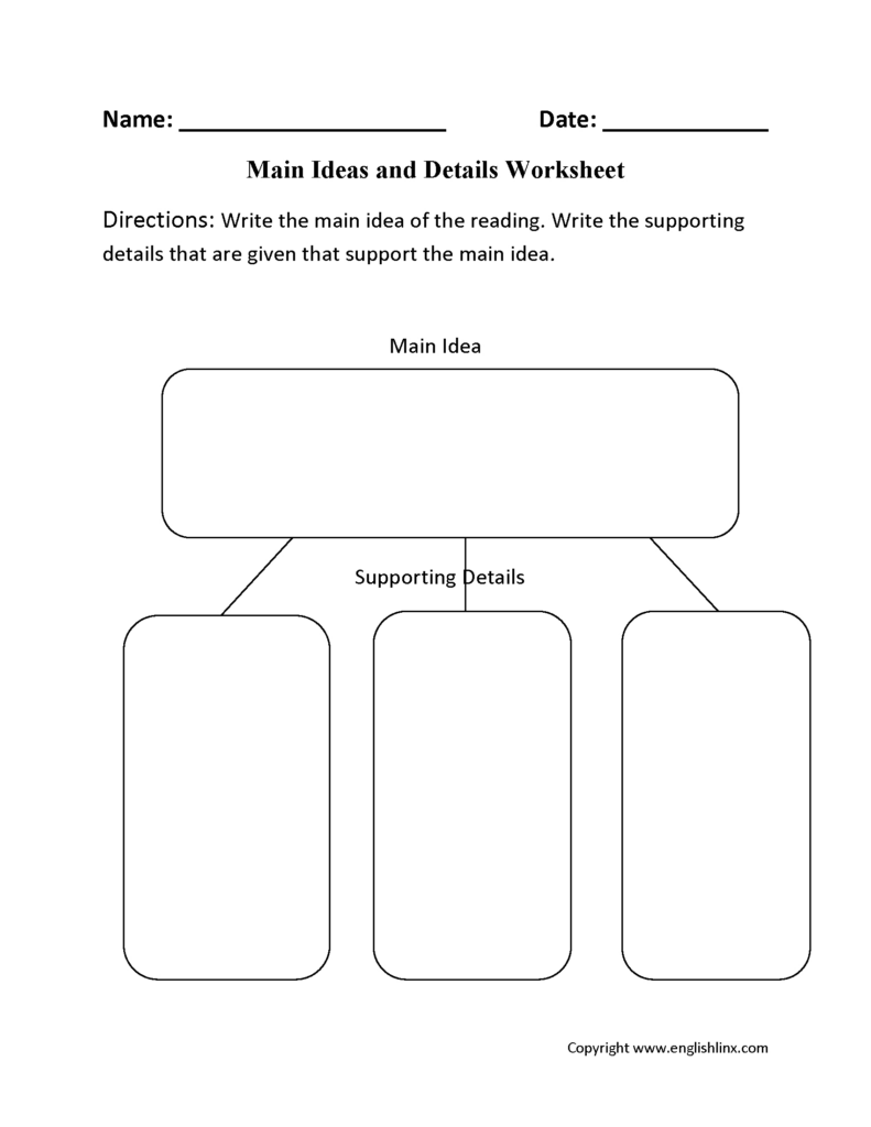 Englishlinx | Main Ideas Worksheets With Free Printable Main Idea Worksheets Englishlinx | Main Ideas Worksheets With Free Printable Main Idea Worksheets
