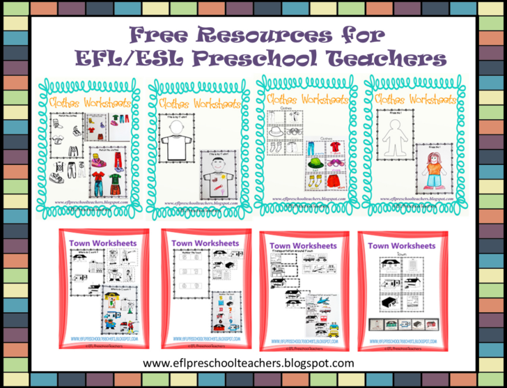 Free Printable Preschool Teacher Resources