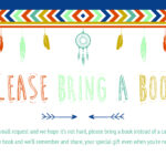 Everything You Need To Plan A "Bring A Book Instead Of A Card For Bring A Book Instead Of A Card Free Printable