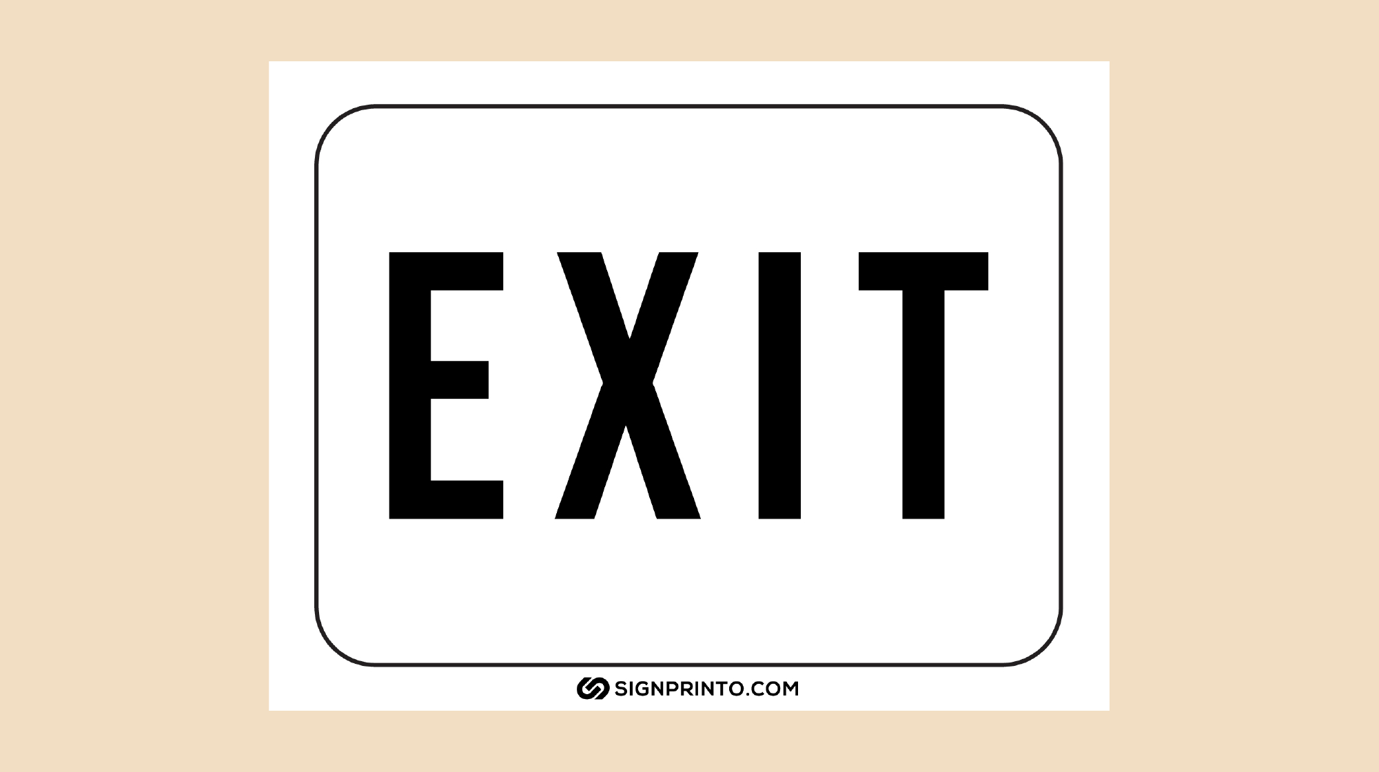 Exit Sign Free Printable Pdf inside Free Printable Exit Signs