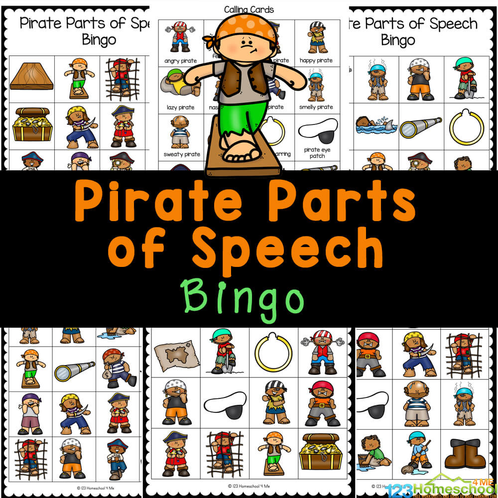 🏴☠️ Free Printable Pirate Parts Of Speech Bingo Game Intended For Free Printable Parts Of Speech Bingo 🏴☠️ Free Printable Pirate Parts Of Speech Bingo Game Intended For Free Printable Parts Of Speech Bingo