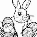 🐰 Hop To It! Free Printable Easter Bunny Coloring Pages 🎨 — Sew Inside Free Printable Easter Images