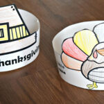 🦃 Thanksgiving Hats   Free Printable Craft For Kids In Free Printable Pilgrim Hat Pattern