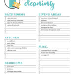 🧹 Printable Cleaning Checklists: Daily, Weekly & Monthly Tasks! With Free Printable Housework Checklist