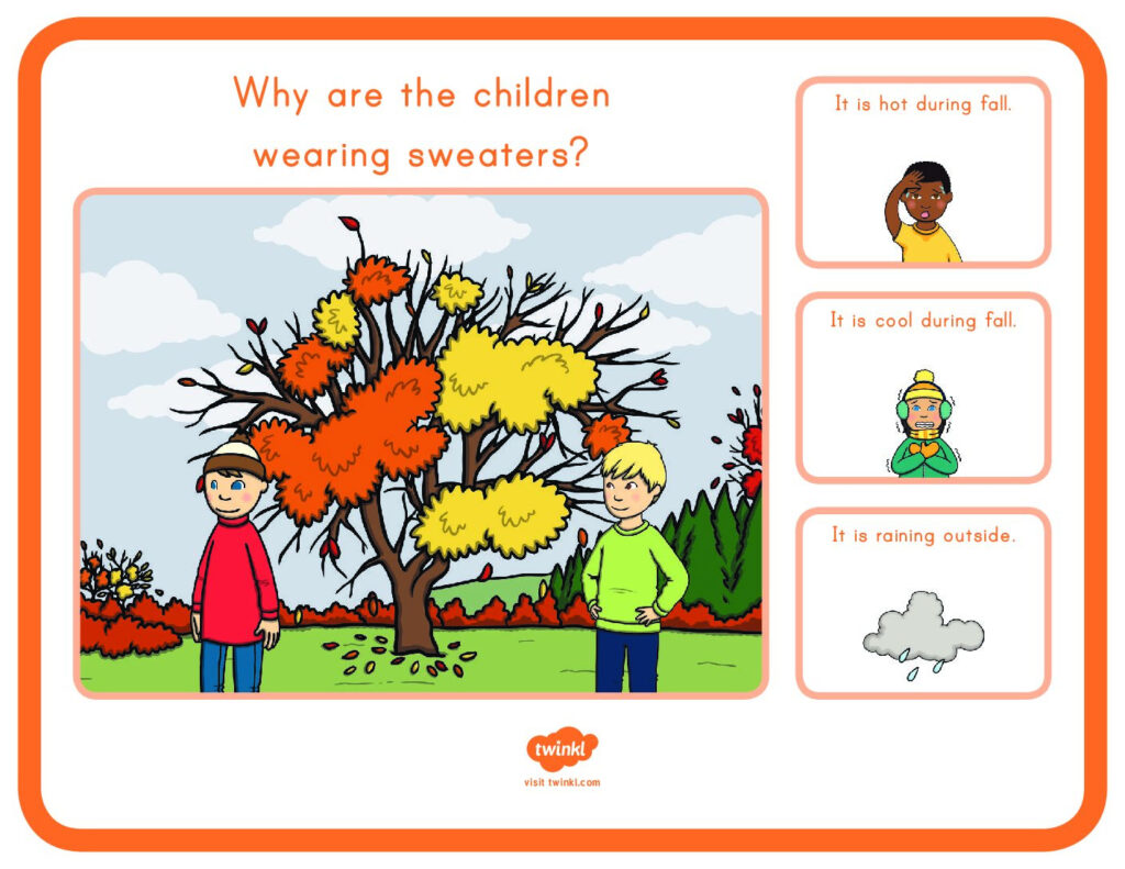 Fall: Cause And Effect Scenes And Questions Cards Language Advisor Regarding Free Printable Cause And Effect Picture Cards Fall: Cause And Effect Scenes And Questions Cards Language Advisor Regarding Free Printable Cause And Effect Picture Cards