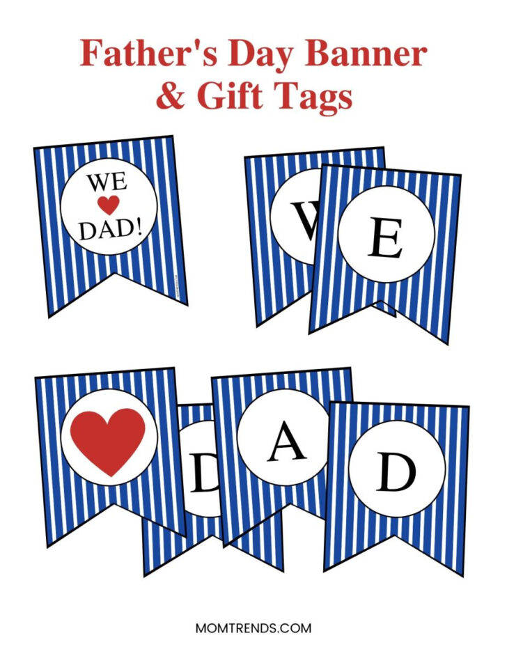 Free Printable Fathers Day Banners