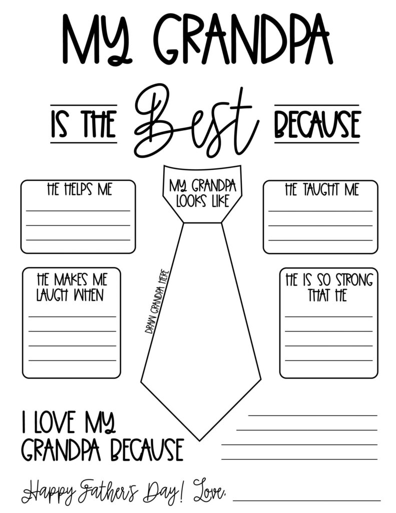Father&<h2>039;S Day Printable (For Grandpa, Papa And Granddad, Too!) Intended For Free Printable Happy Fathers Day Grandpa Cards Father&<h2>039;S Day Printable (For Grandpa, Papa And Granddad, Too!) Intended For Free Printable Happy Fathers Day Grandpa Cards