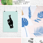 Favorite Wall Art Free Printables   Alice And Lois With Regard To Free Printable Art