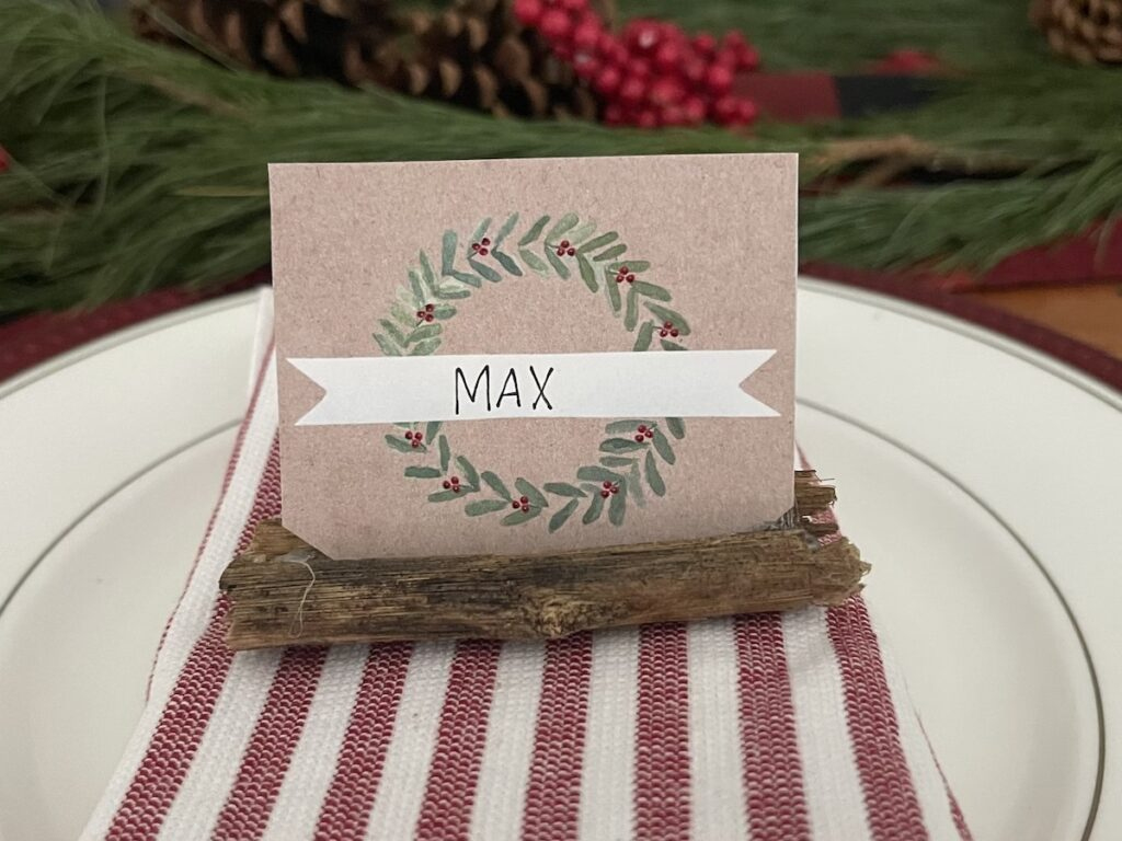 Festive Watercolor Free Printable Christmas Name Place Settings Throughout Christmas Table Name Cards Free Printable Festive Watercolor Free Printable Christmas Name Place Settings Throughout Christmas Table Name Cards Free Printable