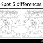Find Differences Game For Children. Wedding Black And White Pertaining To Free Printable Spot The Difference For Kids