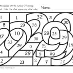 Find The Number! 1 30 Worksheets! Inside Homeschooling Paradise Free Printable Math Worksheets Third Grade
