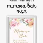Find The Perfect Printable   Printable Market With Regard To Free Printable Mimosa Bar Sign