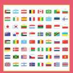 Flags Of Different Countries   20 Free Pdf Printables | Printablee For Free Printable Pictures Of Flags Of The World