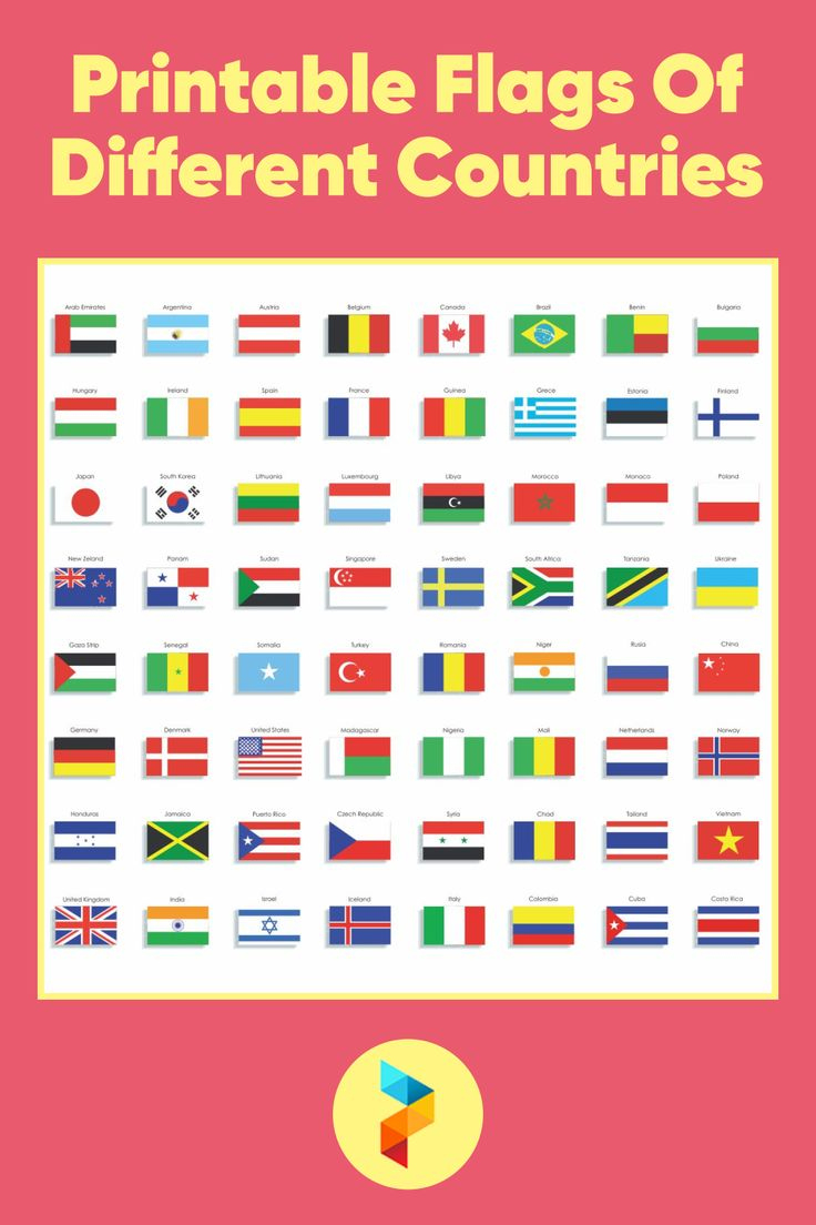 Flags Of Different Countries - 20 Free Pdf Printables | Printablee for Free Printable Pictures Of Flags Of The World