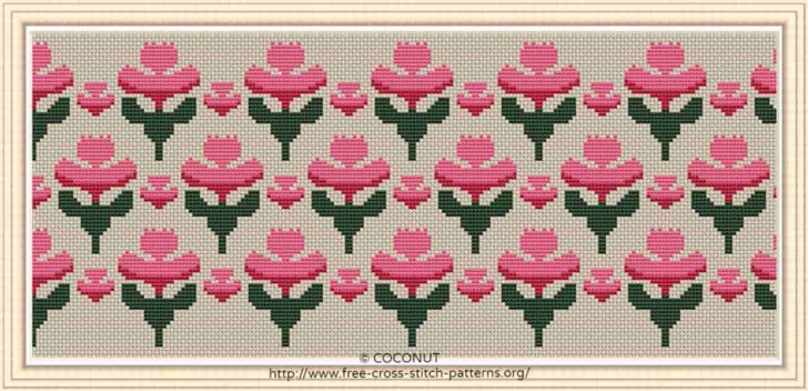 Free Printable Cross Stitch Patterns Flowers