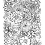 Flower Coloring Pages: 30+ Flowers Adult Coloring Pages | 30+ Throughout Free Printable Flower Coloring Pages For Adults