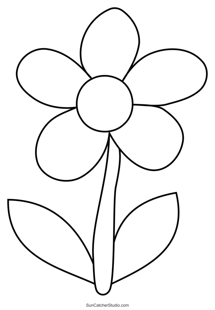 Flower Templates, Patterns, Svg Files (Printable Stencils) – Free Inside Free Printable Flower Template Flower Templates, Patterns, Svg Files (Printable Stencils) – Free Inside Free Printable Flower Template