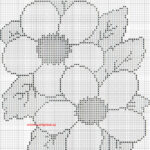 Flowers   Free Cross Stitch Patterns Intended For Free Printable Cross Stitch Patterns Flowers
