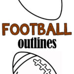 Football Outline | Free Printable Football Shape Templates Within Free Printable Football Templates