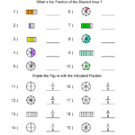 Fractions Worksheets | Printable Fractions Worksheets For Teachers With Free Printable Fraction Worksheets
