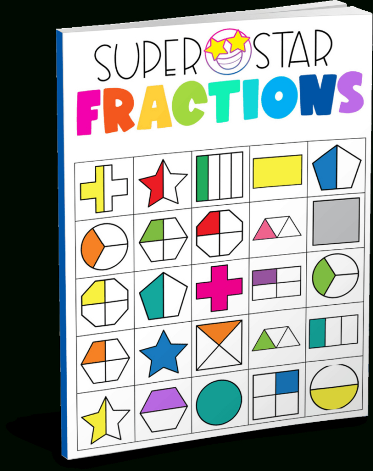 Free Printable First Grade Fraction Worksheets