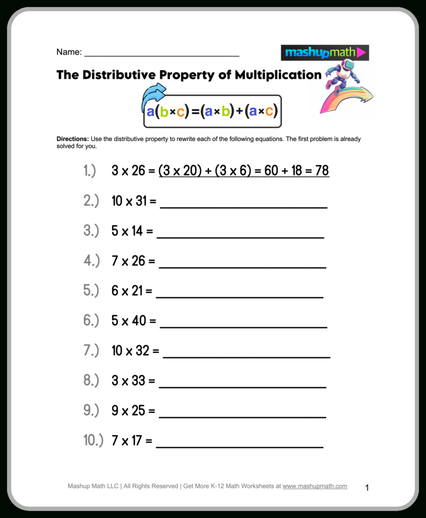 Free 4Th Grade Math Worksheets—Printable — Mashup Math In Free Printable Worksheets For 4th Grade Free 4Th Grade Math Worksheets—Printable — Mashup Math In Free Printable Worksheets For 4th Grade