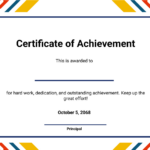 Free Achievement Certificate Templates To Customize Online Within Free Printable Certificates Of Achievement