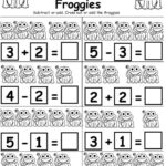 Free Addition And Subtraction Worksheet   Kindermomma Throughout Free Printable Addition And Subtraction Worksheets
