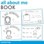 Free All About Me Booklet For Preschool And Kindergarten   In My World Inside Free Printable Books For Kindergarten