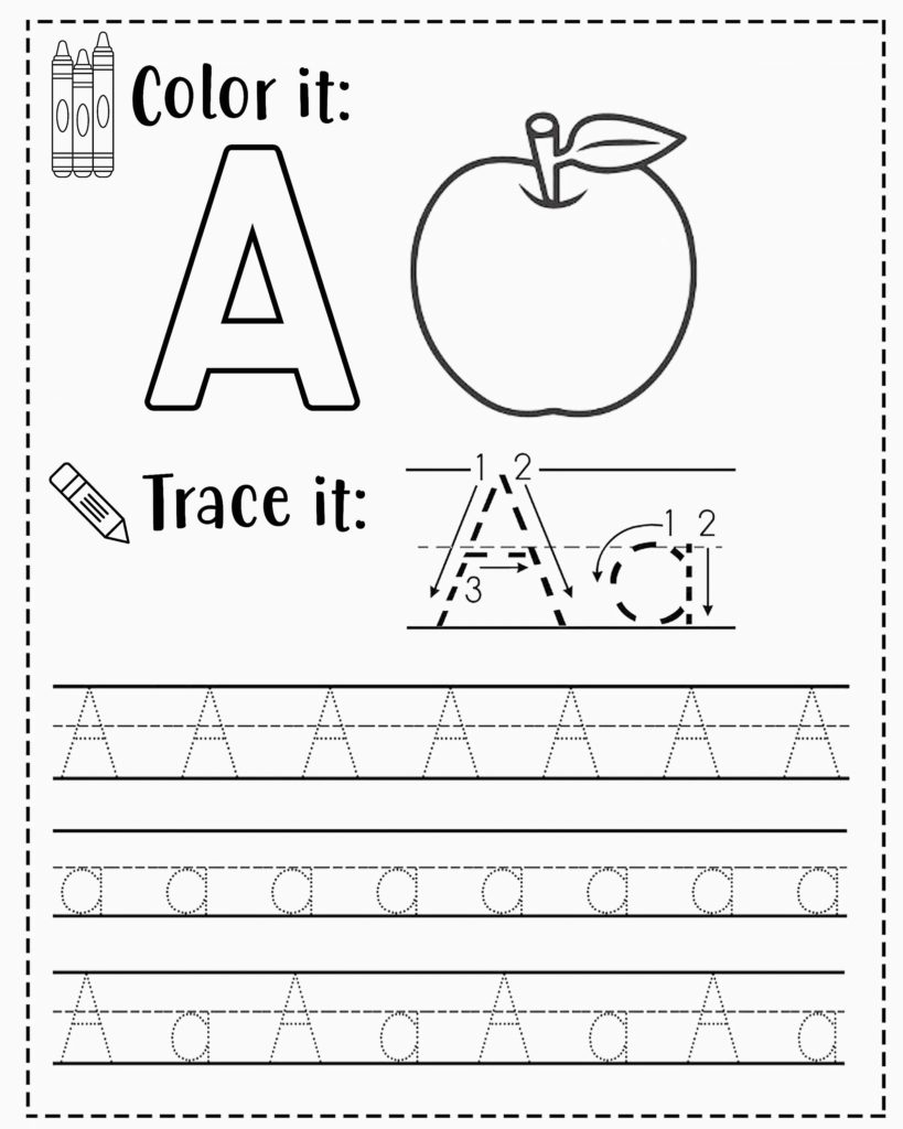 Free Alphabet Tracing Worksheets For Preschoolers - Worksheets Library regarding Free Printable Letter Tracing Sheets