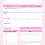 Free And Customizable Budget Templates In Free Printable Monthly Budget