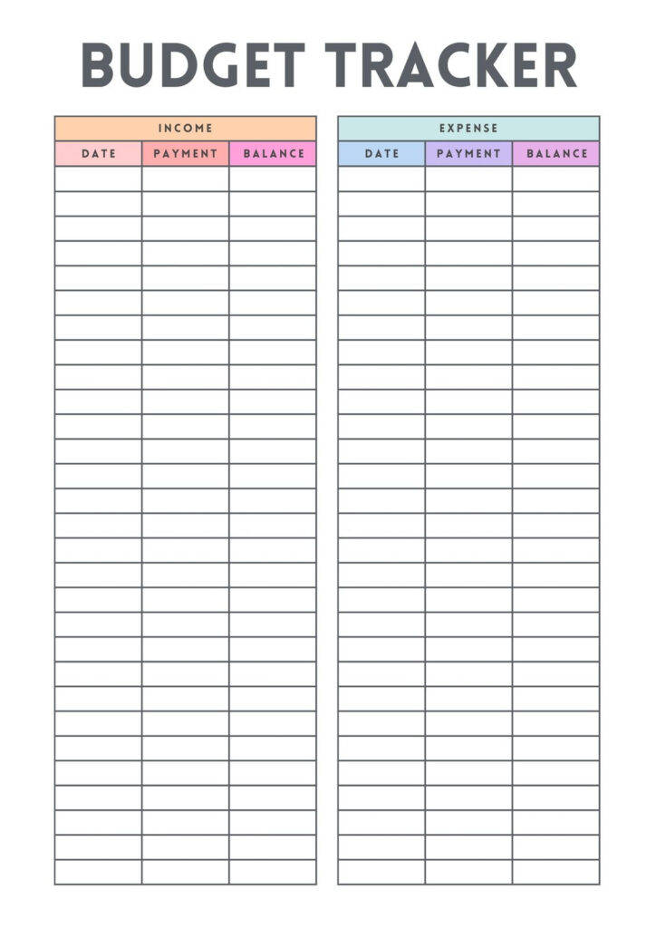 Free And Customizable Budget Templates Throughout Free Printable Budget Templates Free And Customizable Budget Templates Throughout Free Printable Budget Templates