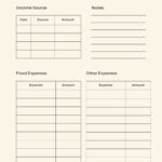 Free And Customizable Budget Templates Within Free Printable Monthly Household Budget Sheet