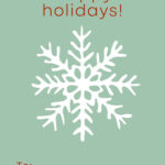 Free And Customizable Holiday Gift Tag Templates | Canva Throughout Free Printable Happy Holidays Gift Tags