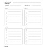 Free And Customizable Itinerary Planner Templates | Canva Inside Free Printable Itinerary Free And Customizable Itinerary Planner Templates | Canva Inside Free Printable Itinerary